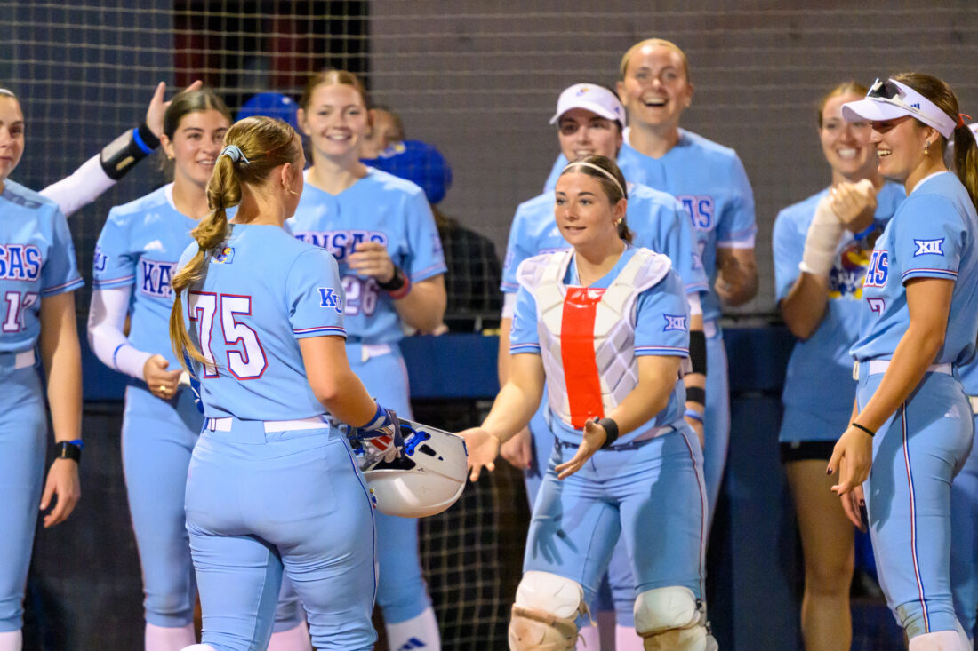 KU notebook: softball 4-1 in Arkansas, indoor track athletes win titles, more